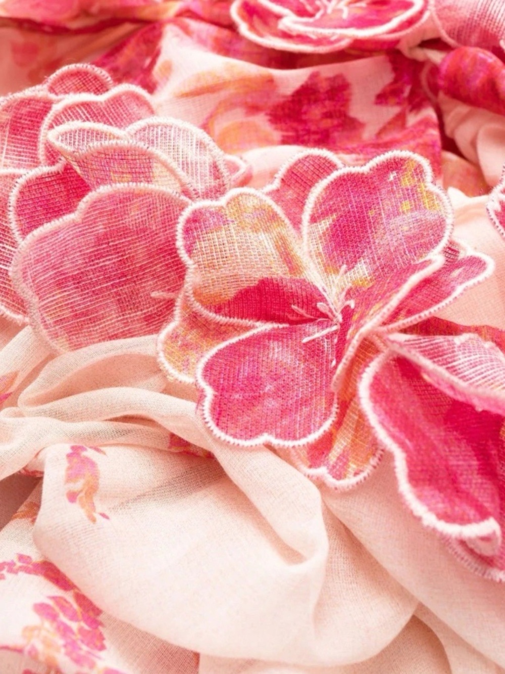 ZIMMERMANN High Tide Lantern Mini Dress $1,100 Floral Ruffle Tiered 0 AU - US 4 - Picture 6 of 12